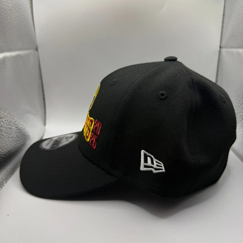 New Era Denver Nuggets‎ 9FORTY NBA Playoffs 2025 Adjustable Hat Black Cap OSFA
